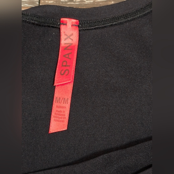 Spanx Long Sleeve Bodysuit, Scoop neck, FS6015, Black | Dancewear | Leotard M - Picture 3 of 8